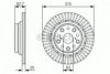 BOSCH 0 986 479 T06 Brake Disc